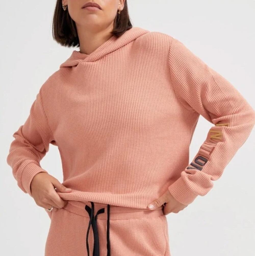P.E Nation Rebound Hoodie Peach M EUC